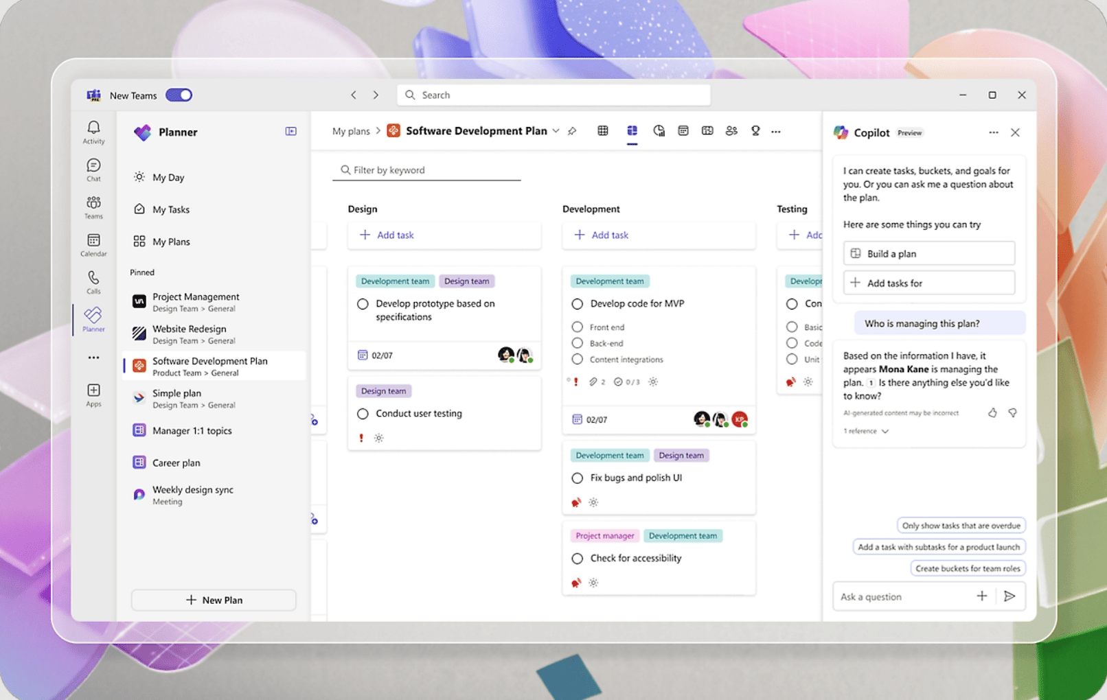 Microsoft Planner’da Kanban